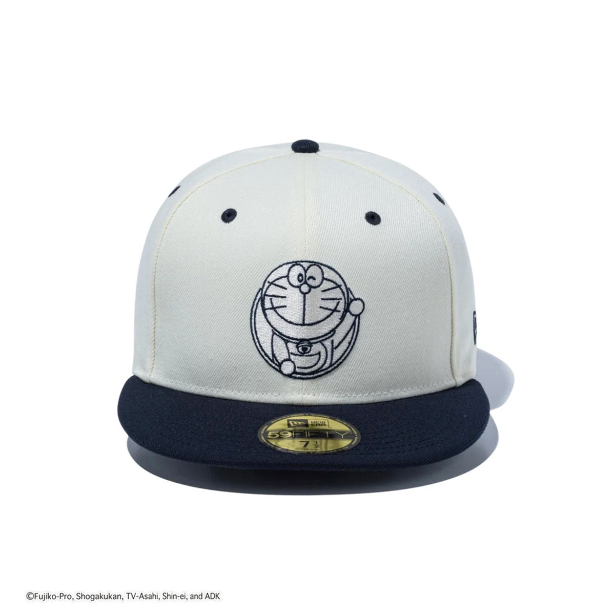 NEW ERA - 59FIFTY DORAEMON DRAWING CHROME WHITE/NAVY 【14520630】