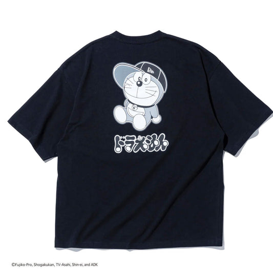 NEW ERA - DORAEMON NECAP S/S OVER SIAE COTTON TEE BLACK 【14520733】