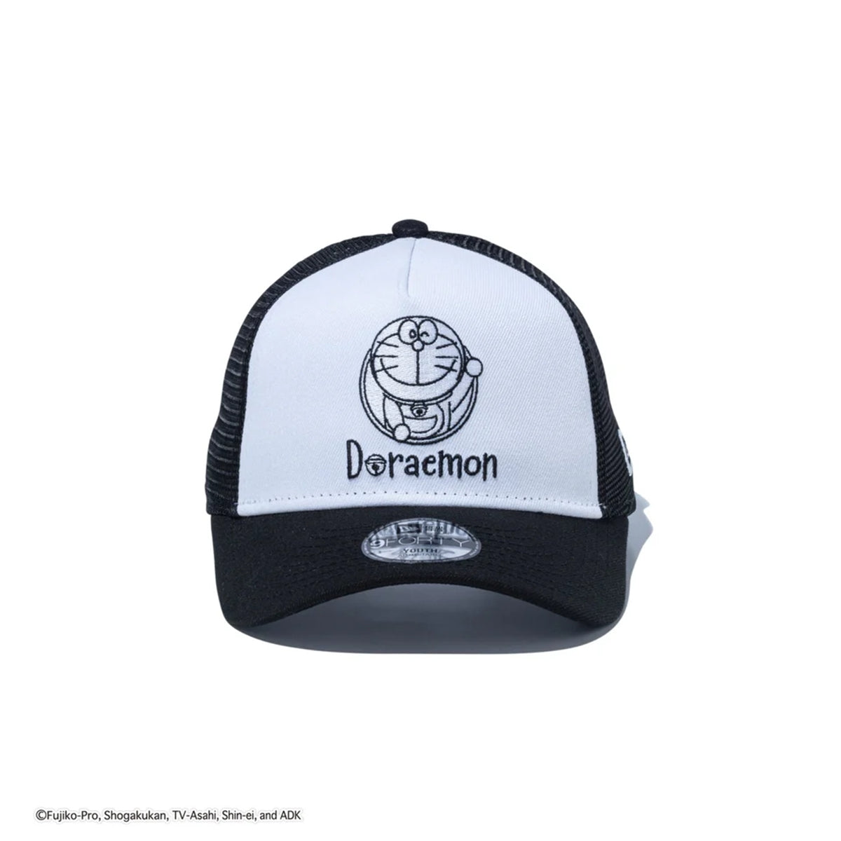 NEW ERA - Youth 9FORTY A-Frame TRUCKER DORAEMON DRAWING WHITE/BLACK【14521035】