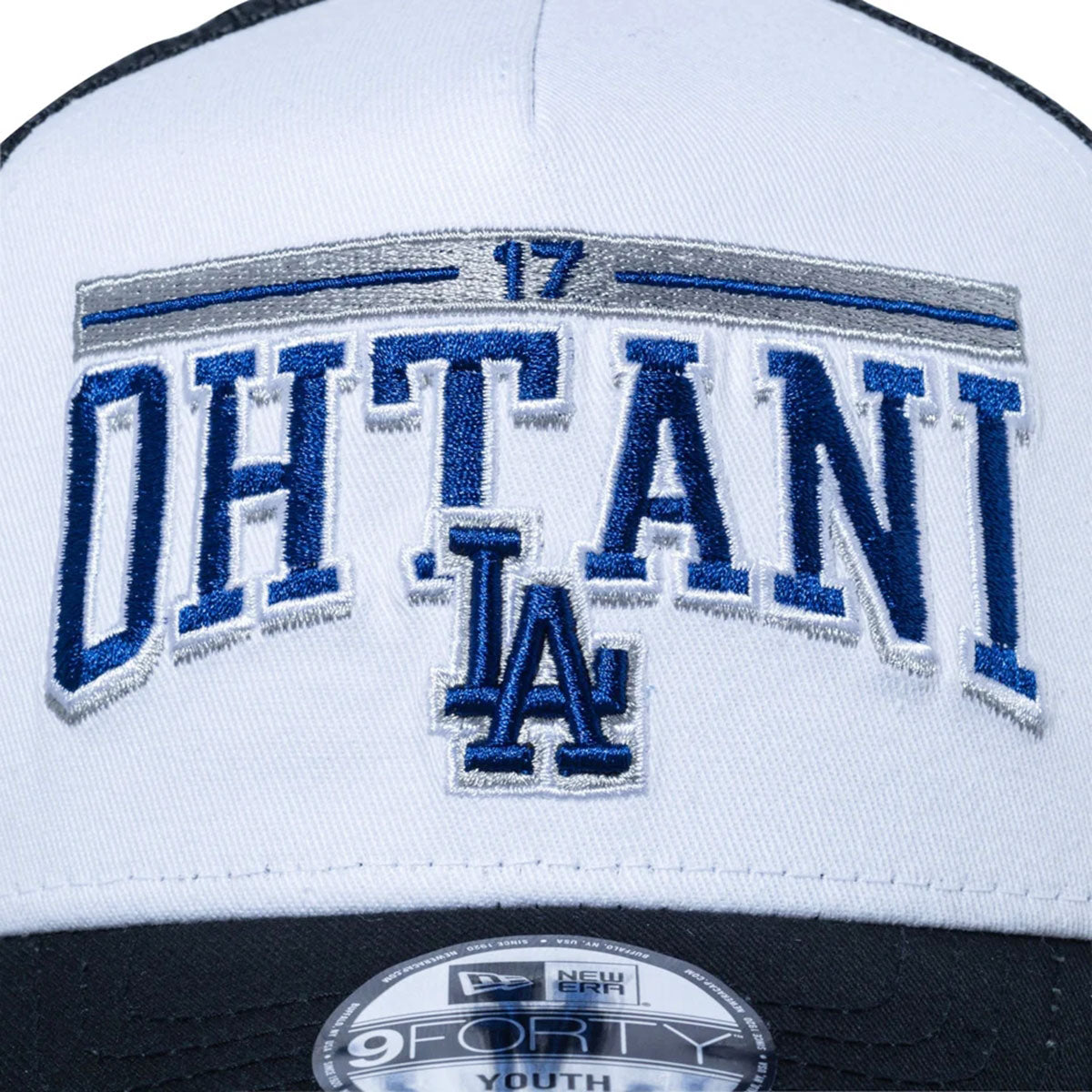 NEW ERA LOS ANGELES DODGERS - Youth 9FORTY A-Frame MLB Player Name & Number OHTANI BLACK 【14523089】