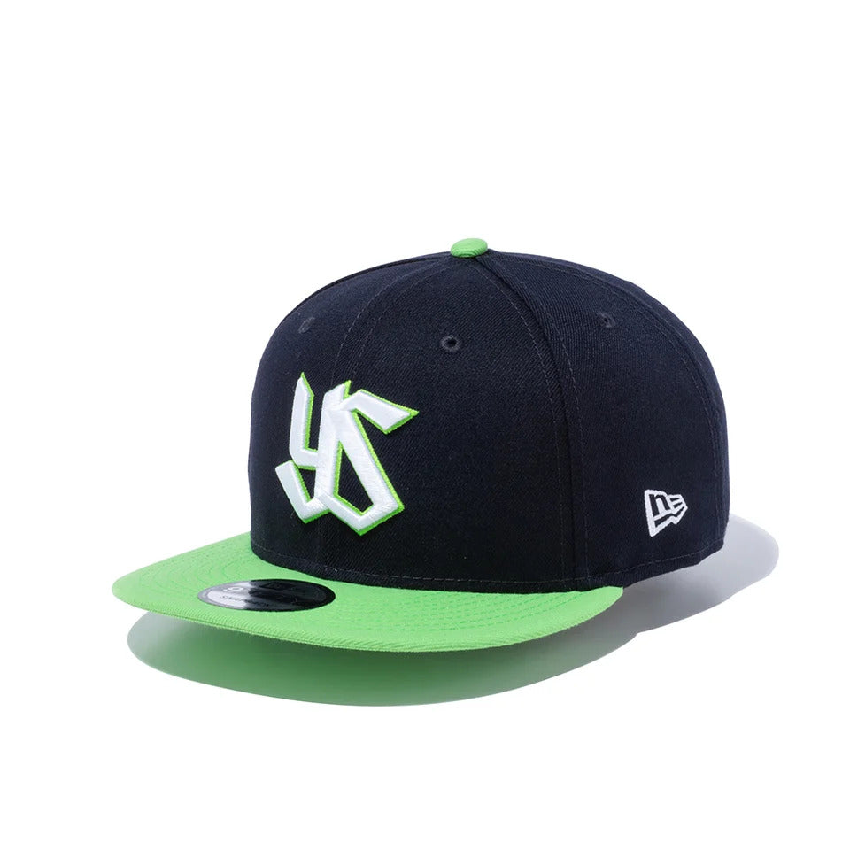 NEW ERA - TOKYO YAKULT SWALLOWS 9FIFTY NPB 25J NAVY/LIME GREEN【14524932】