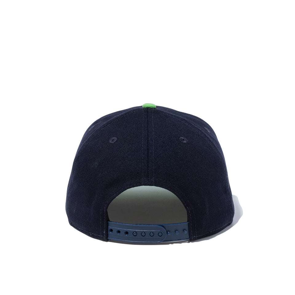 NEW ERA - TOKYO YAKULT SWALLOWS 9FIFTY NPB 25J NAVY/LIME GREEN【14524932】