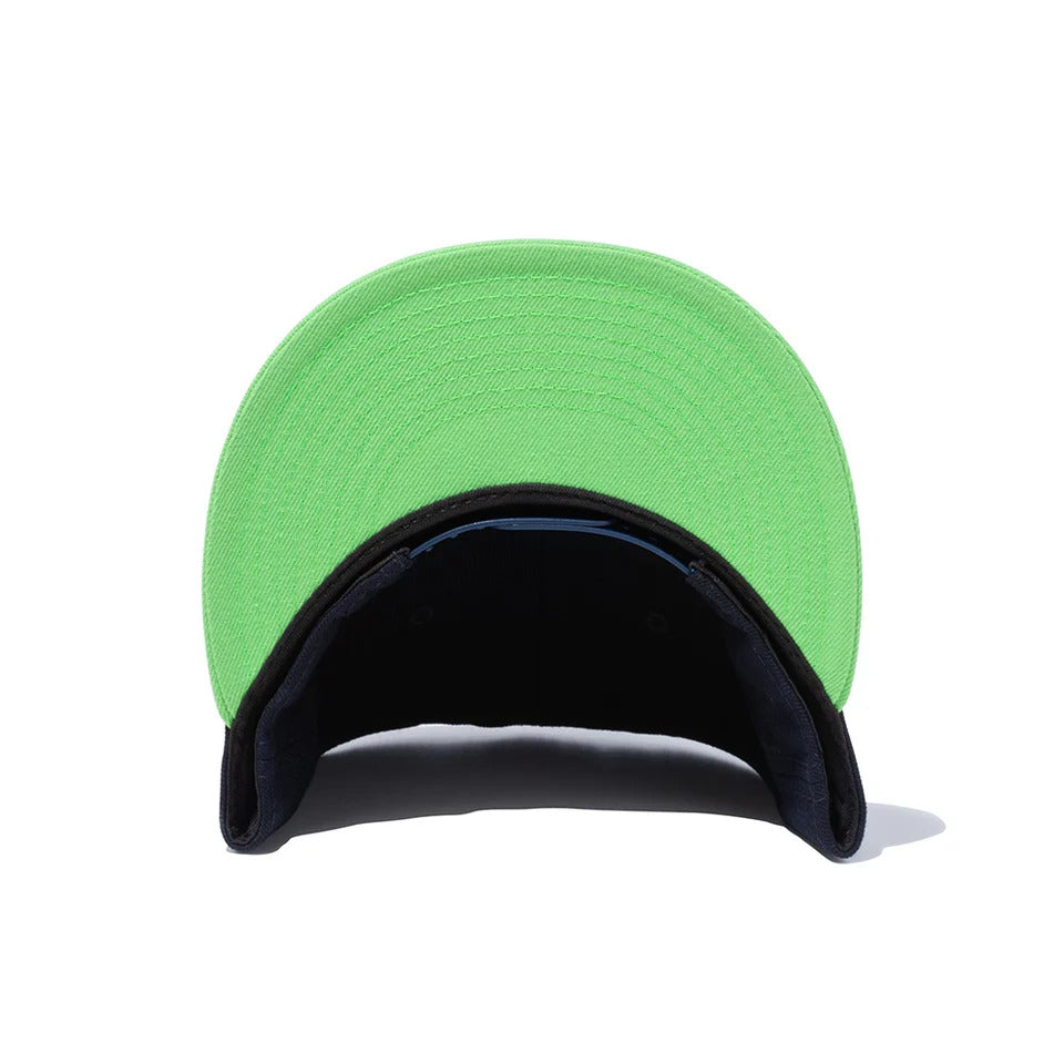 NEW ERA - TOKYO YAKULT SWALLOWS 9FIFTY NPB 25J NAVY/LIME GREEN【14524932】