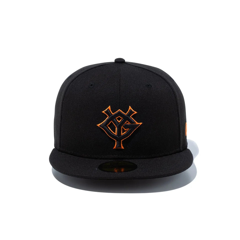 NEW ERA - YOMIURI GIANTS 59FIFTY NPB 25J BLACK/BLACK/ORANGE【14525164】