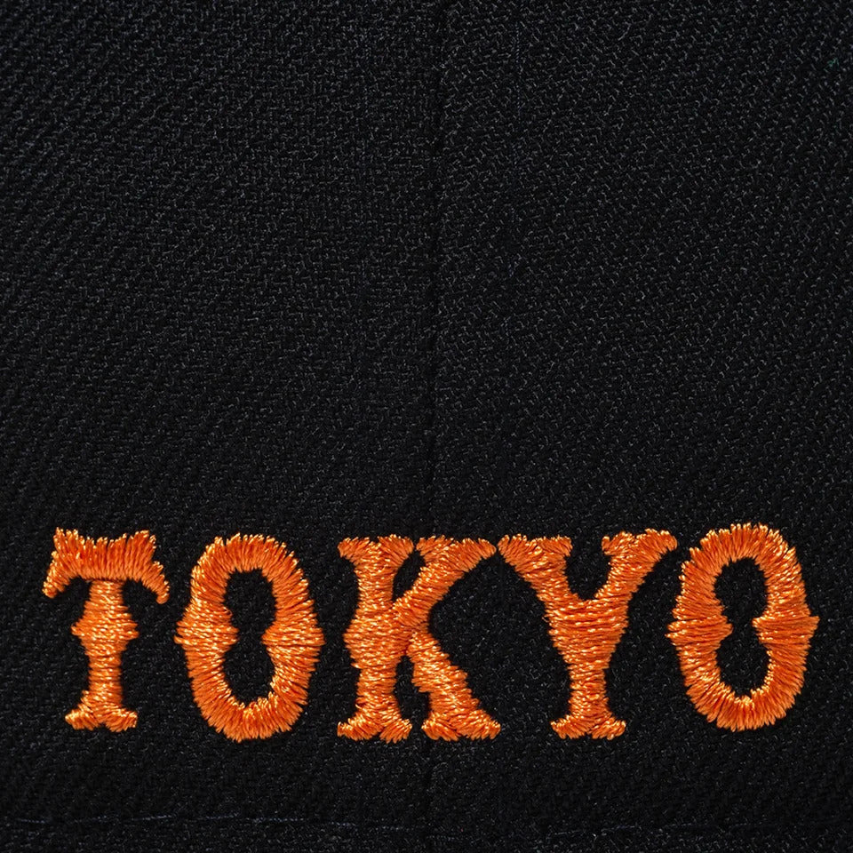 NEW ERA - YOMIURI GIANTS 59FIFTY NPB 25J BLACK/BLACK/ORANGE【14525164】