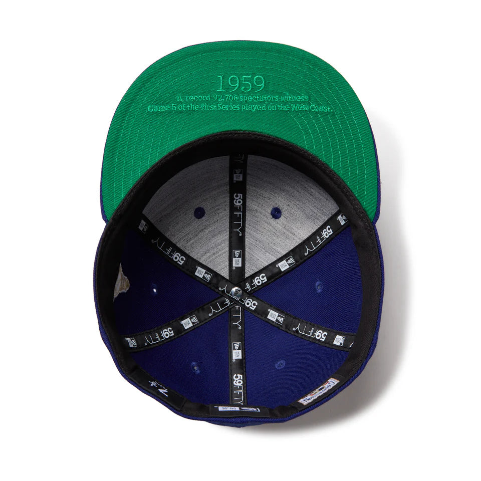 NEW ERA Los Angeles Dodgers - 59FIFTY World Series Cooperstown DARK ROYAL 【14668141】