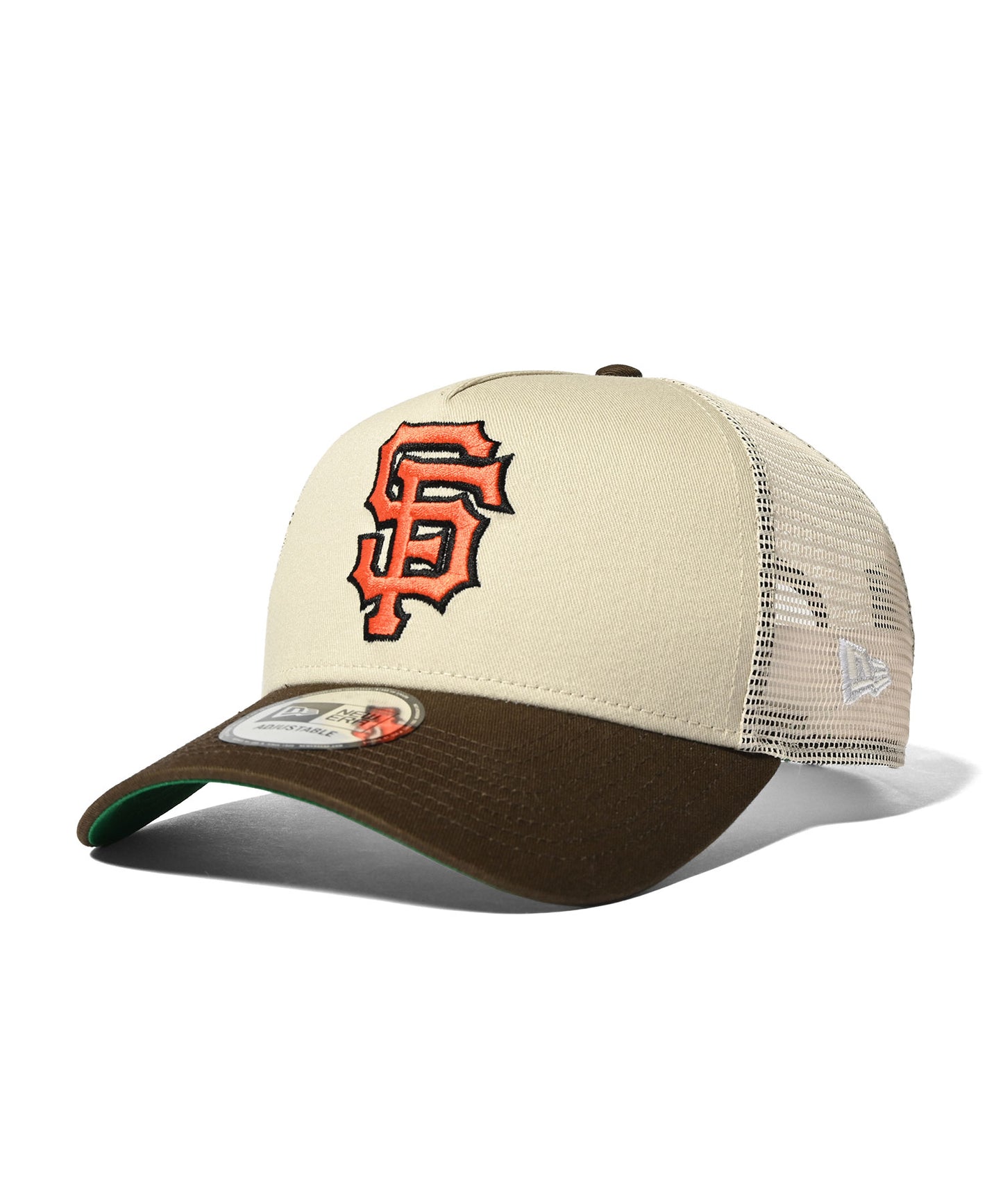 NEW ERA - SAN FRANCISCO GIANTS CO FOR THE BAY 9FORTY AFTR CWHT/BROWN 【14734656】