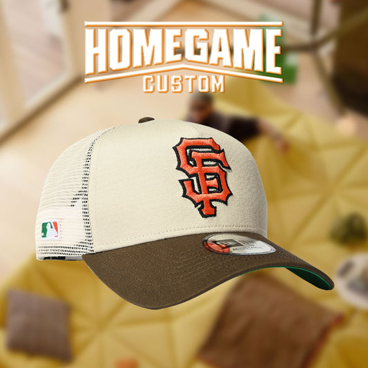 NEW ERA - SAN FRANCISCO GIANTS CO FOR THE BAY 9FORTY AFTR CWHT/BROWN 【14734656】