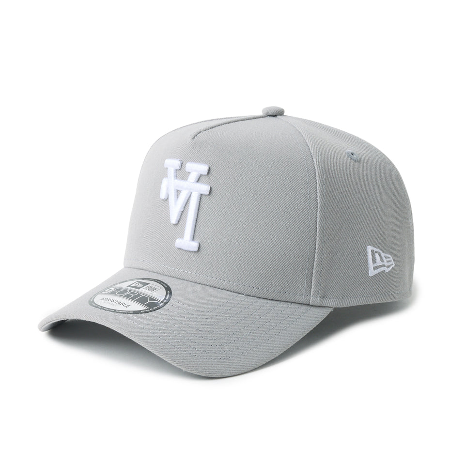 NEW ERA Los Angeles Dodgers - 9FORTY A-Frame MLB Upside Down GRAY 【14744957】