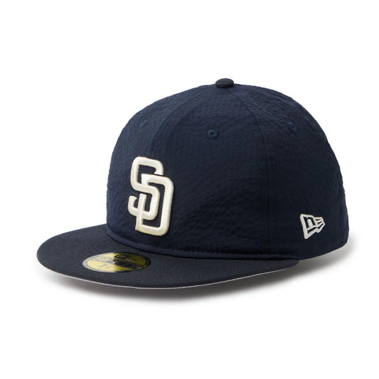 NEW ERA San Diego Padres - 59FIFTY Soft Buckram MLB Seersucker NAVY  【14745137】