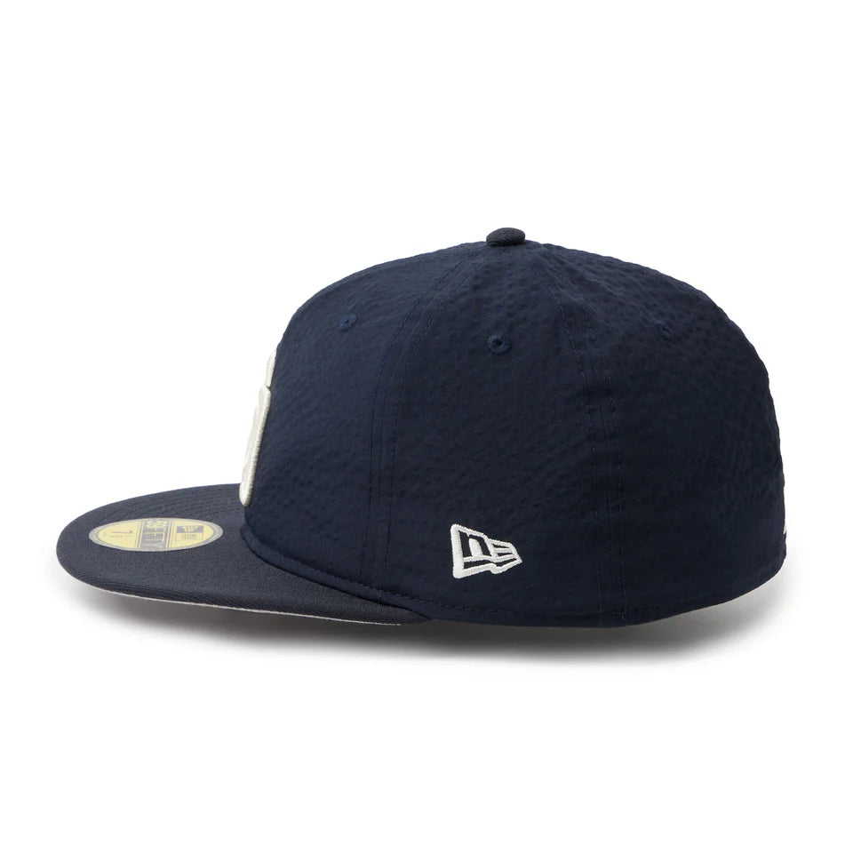 NEW ERA San Diego Padres - 59FIFTY Soft Buckram MLB Seersucker NAVY  【14745137】