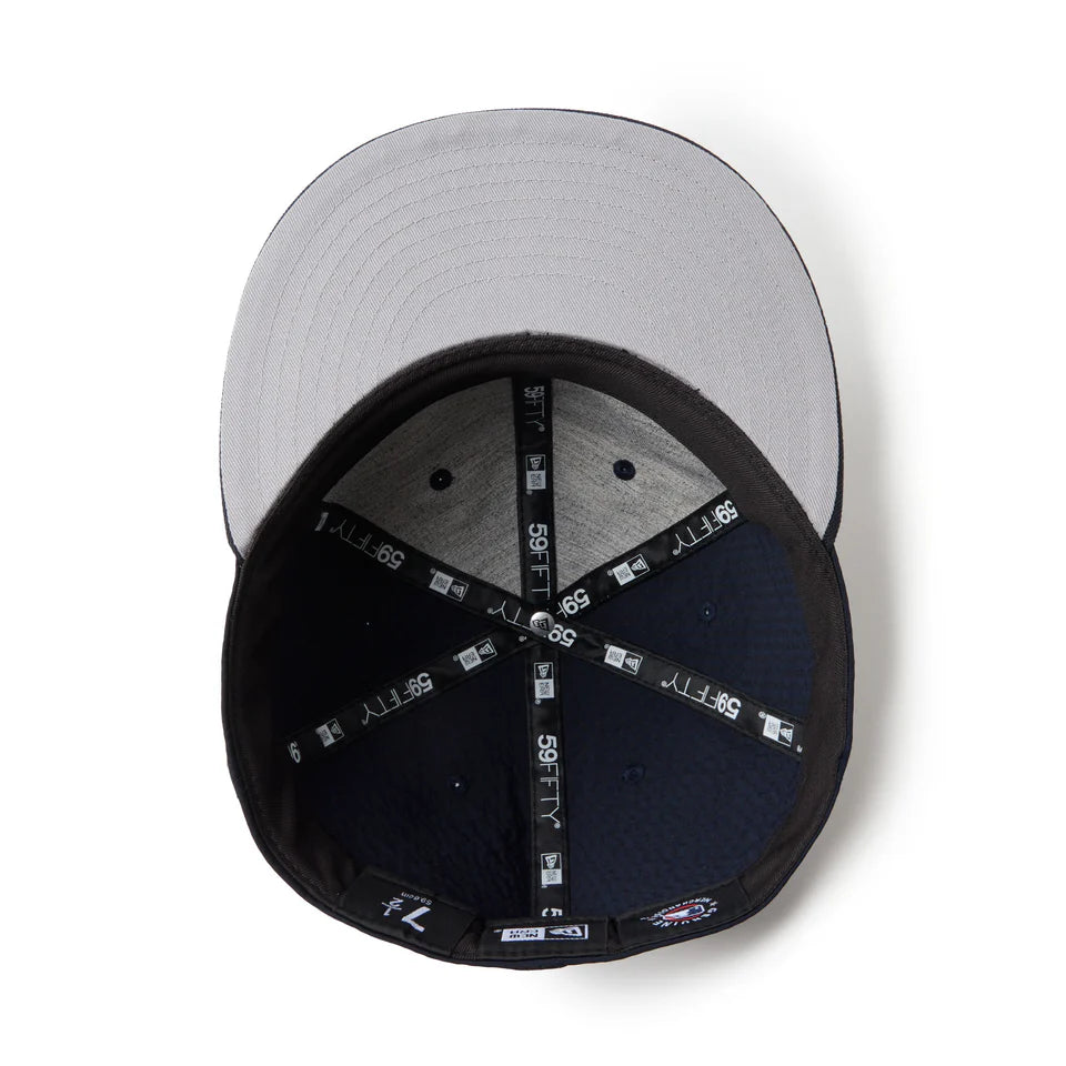 NEW ERA San Diego Padres - 59FIFTY Soft Buckram MLB Seersucker NAVY  【14745137】