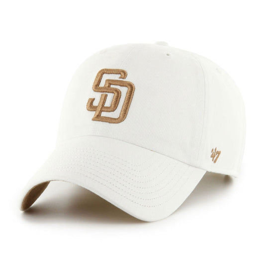 ’47 BRAND San Diego Padres - WHITE NOISE CLEAN UP 【14751096 47A B-WHITN21GWS-WHC】
