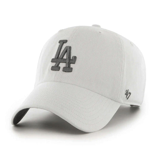 ’47 BRAND Los Angeles Dodgers - WHITE NOISE CLEAN UP 【14751098 47A B-WHITN12GWS-WHC】