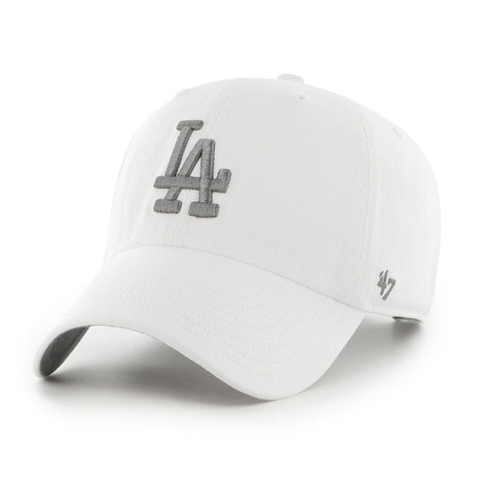 ’47 BRAND Los Angeles Dodgers - WHITE NOISE CLEAN UP 【14751098 47A B-WHITN12GWS-WHC】