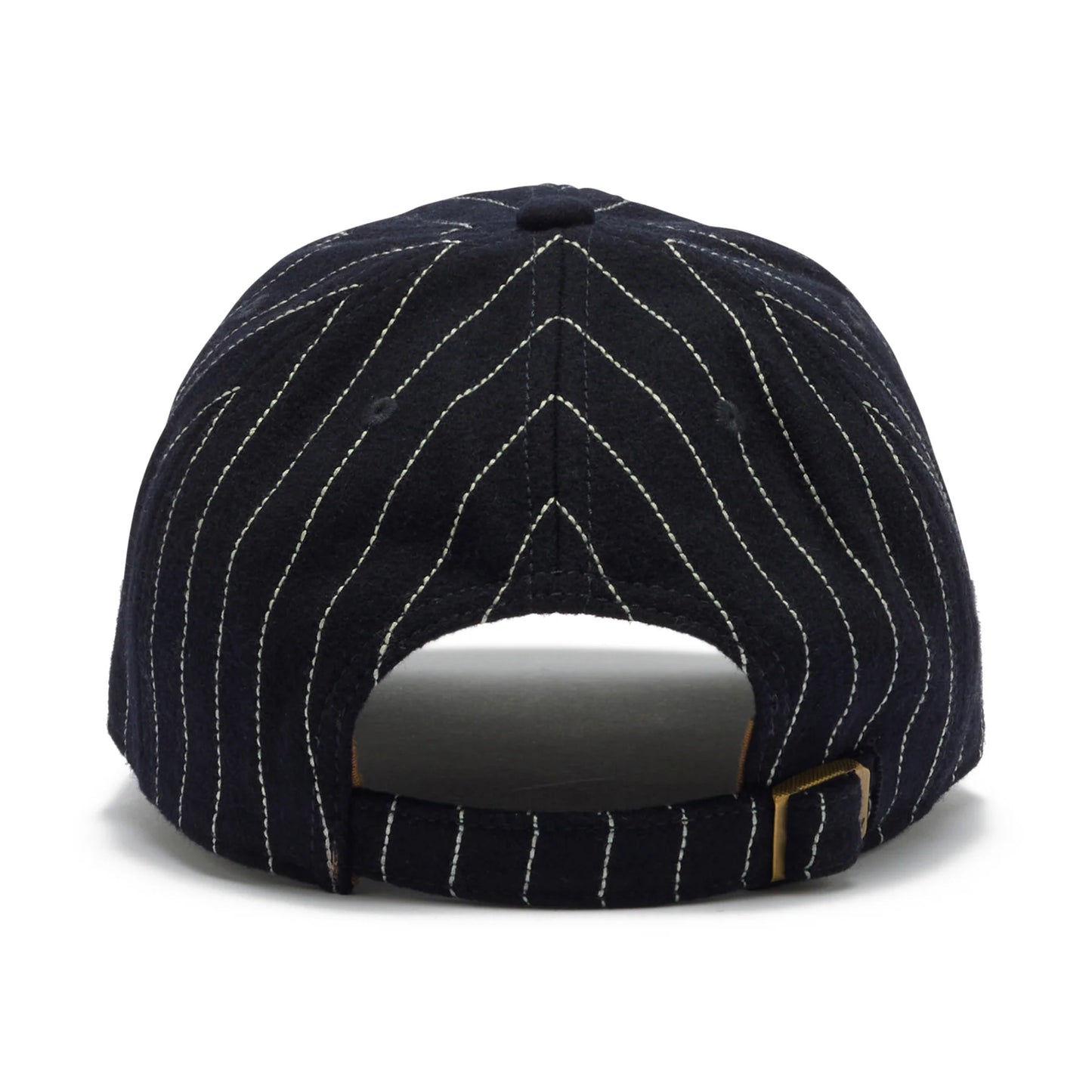 ’47 BRAND New York Yankees - CLEAN UP Wool Pinstripe NAVY【14858303 47A B-WOPCU17WIS-NYA】