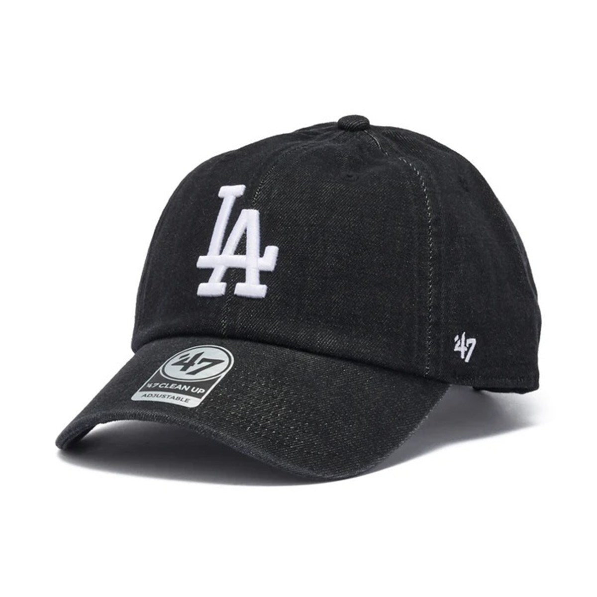 ’47 BRAND - Los Angeles Dodgers LENNON CLEAN UP Denim Collection Black【14858385】