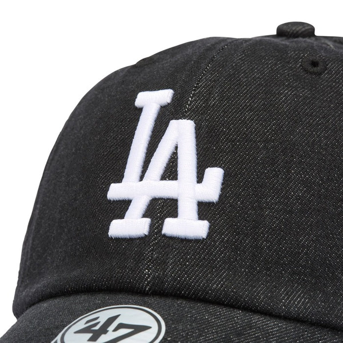 ’47 BRAND - Los Angeles Dodgers LENNON CLEAN UP Denim Collection Black【14858385】