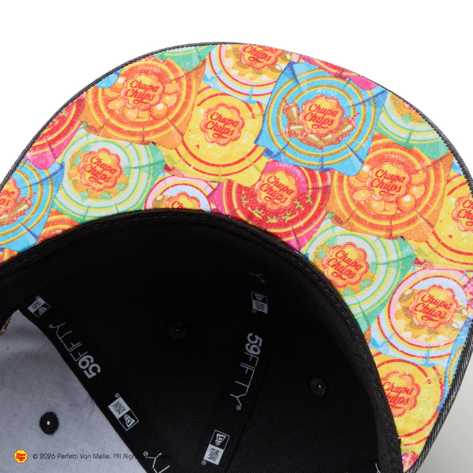 NEW ERA - 59FIFTY Chupa Chups ITALIAN WASH BLACK 【14863805