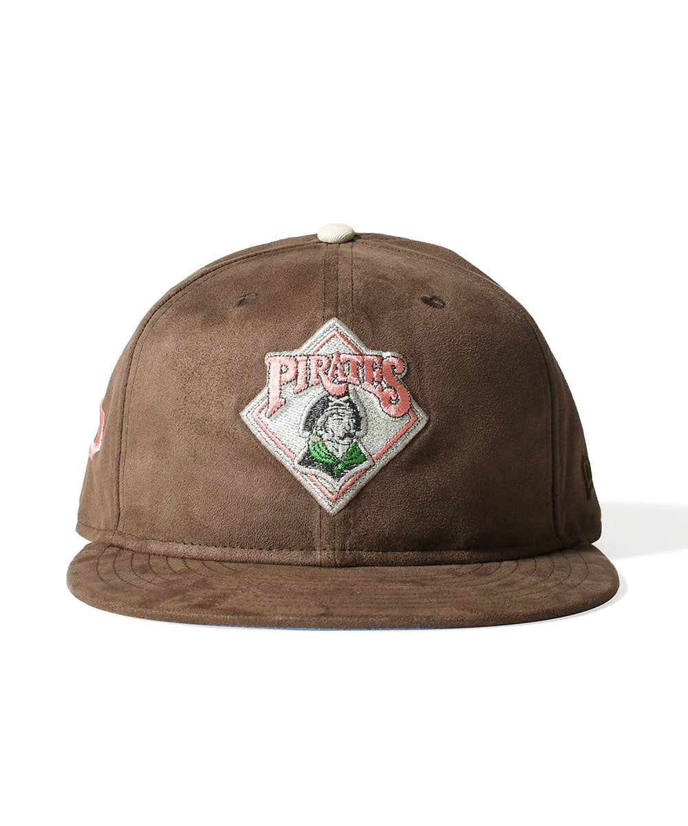 NEW ERA - Pittsburgh Pirates CO 59FIFTY SB SUEDE BROWN【14881983】