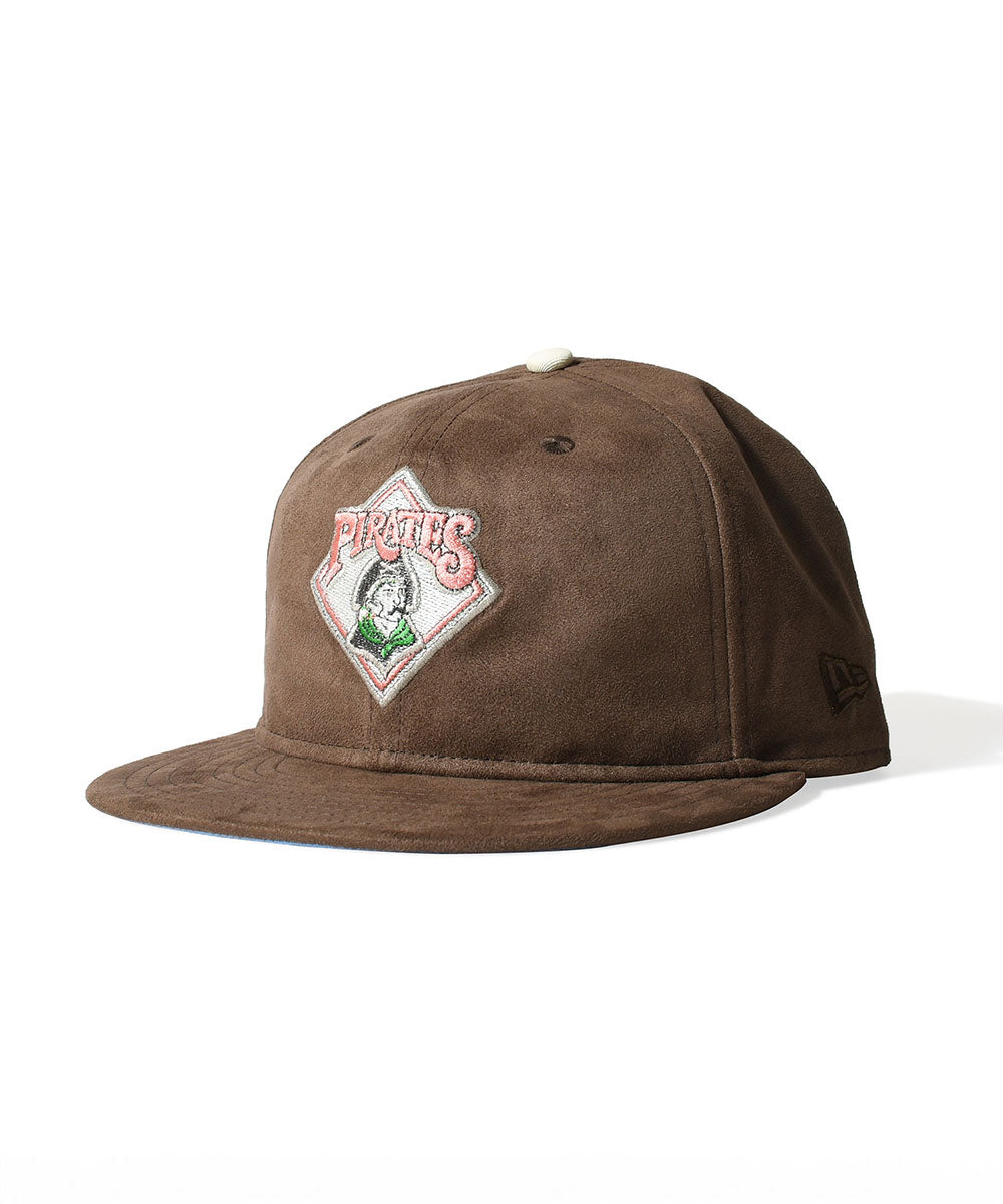 NEW ERA - Pittsburgh Pirates CO 59FIFTY SB SUEDE BROWN【14881983】