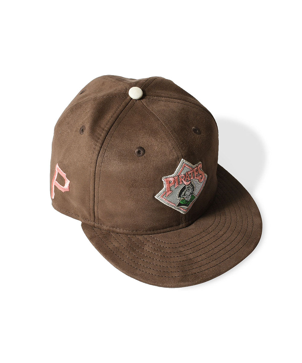 NEW ERA - Pittsburgh Pirates CO 59FIFTY SB SUEDE BROWN【14881983】