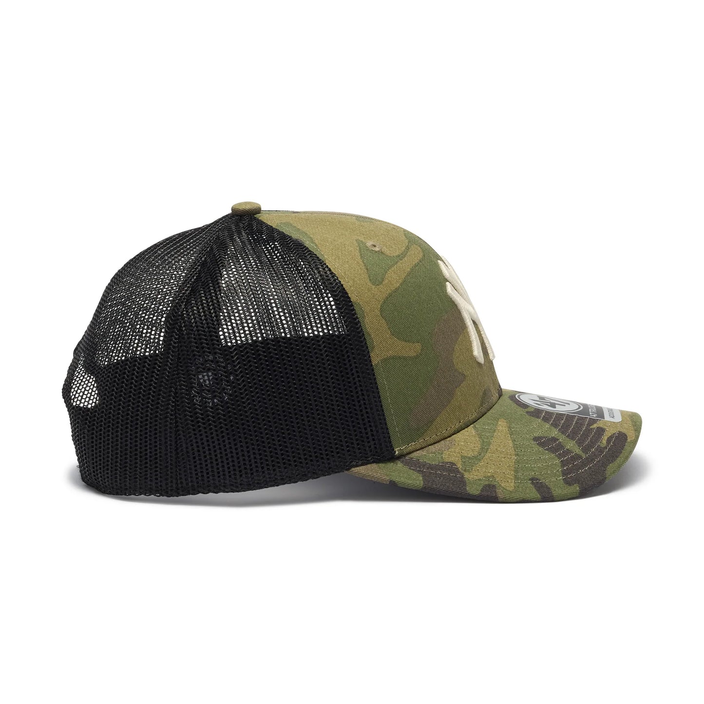 ’47 BRAND ‐ New York Yankees TRUCKER MLB WOODLAND CAMO 【14920289 47A-TRC-B-CMOTR17GWP-CM】
