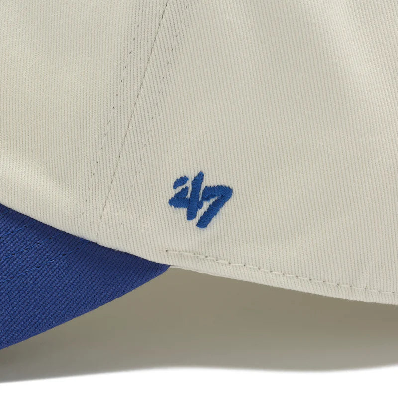 ’47 BRAND Los Angeles Dodgers - CLEAN UP WHITE/BLUE 【4920544 47A-CLP-B-CONTT12CNS-SS】