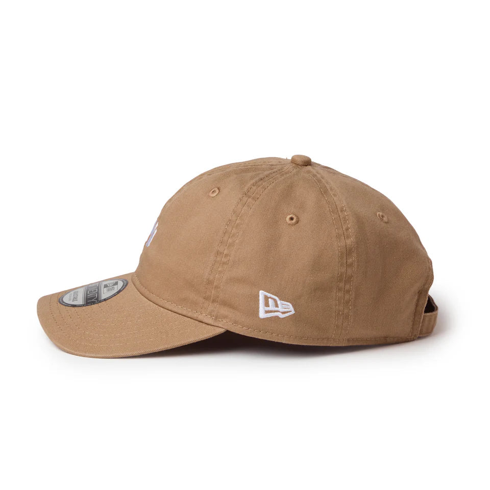 NEW ERA - 9TWENTY WASHED COTTON Mini Logo KHAKI【14942672】