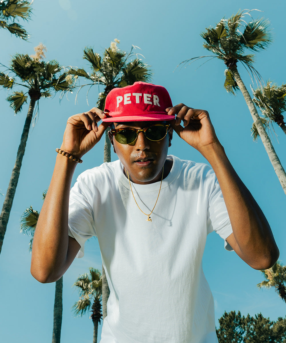 MY NAME IS PETER - 5-PANEL PETER CAP RED