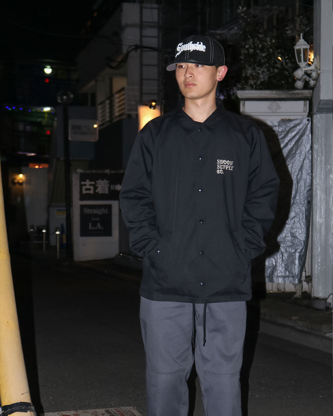 NEW ERA - CHICAGO WHITE SOX CO SOUTHSIDE 9FIFTY BLACK【71021935】