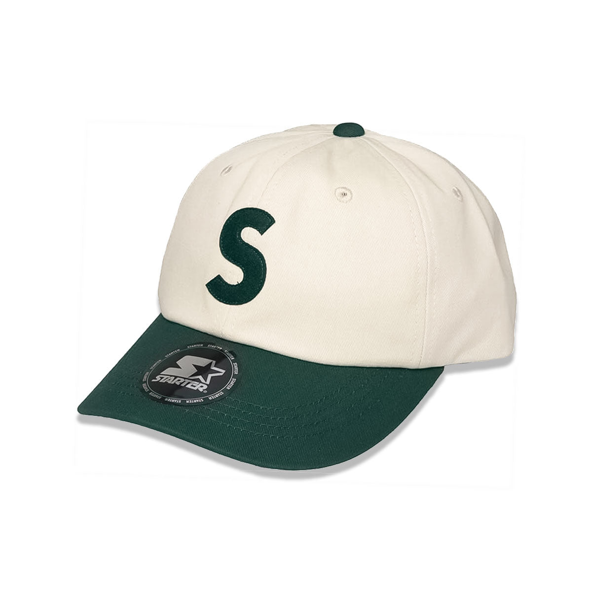 STARTER BLUE LABEL LOGOCAP IVORY×DEEP GREEN 【ST-LCP01】