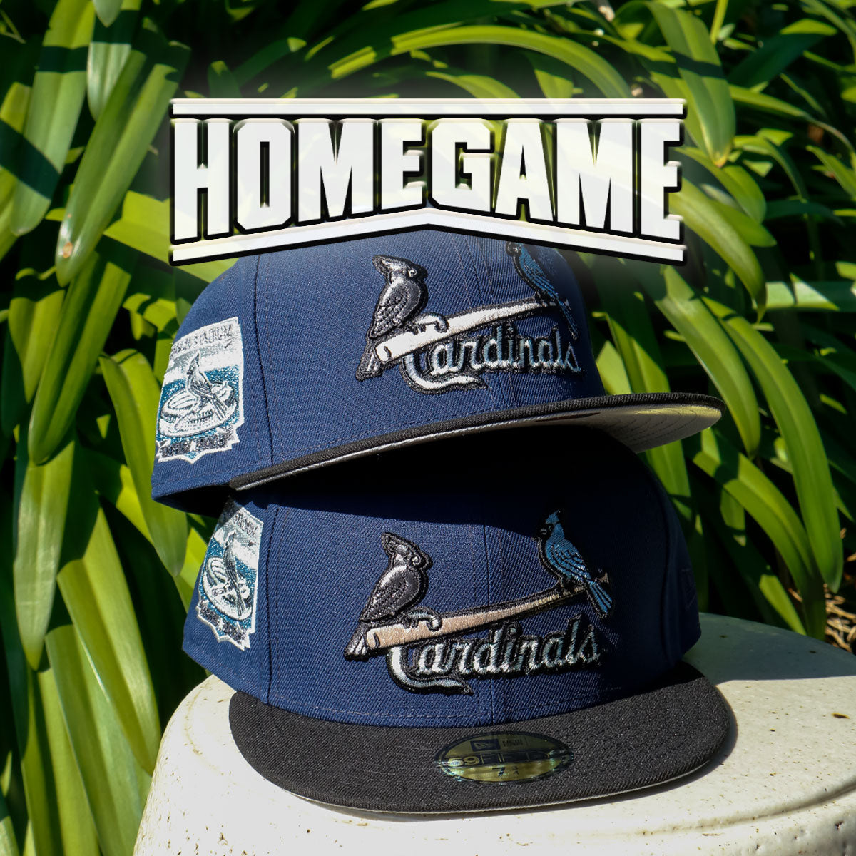 NEW ERA St Louis Cardinals - 59Fifty Busch Stadium Final Season Navy/Black