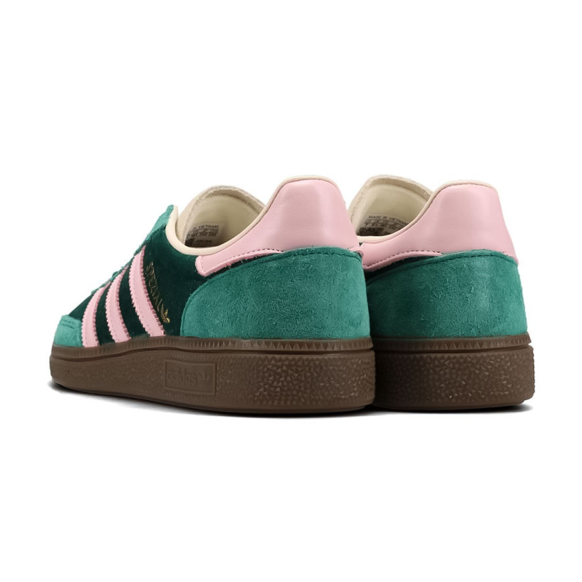 adidas HANDBALL SPEZIAL W "COLLEGE GREEN/CLEAR PINK/CREAM WHITE" アディダス ハンドボール スペツィアル ウィメンズ "カレッジグリーン/クリアピンク/クリームホワイト"　【JI2648】