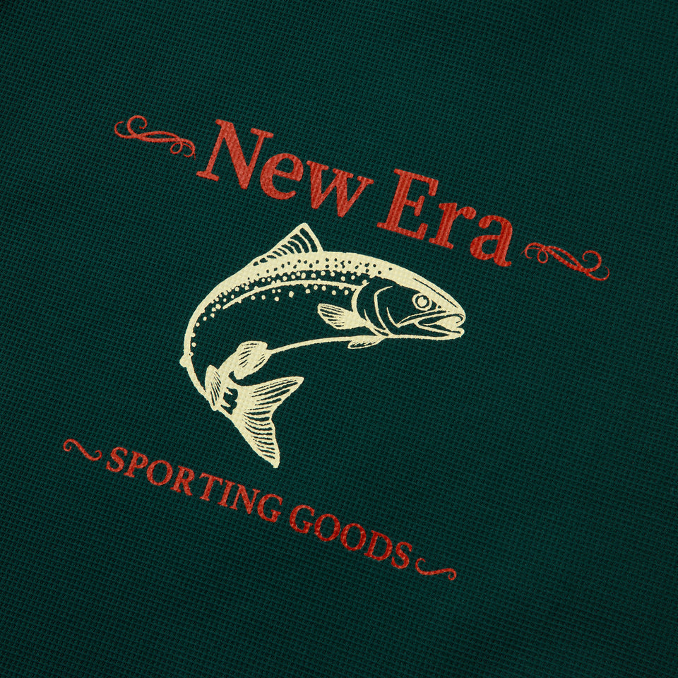 NEW ERA - OD WAFFLE LS TEE TAKAYUKI OHASHI GREEN【15171738】