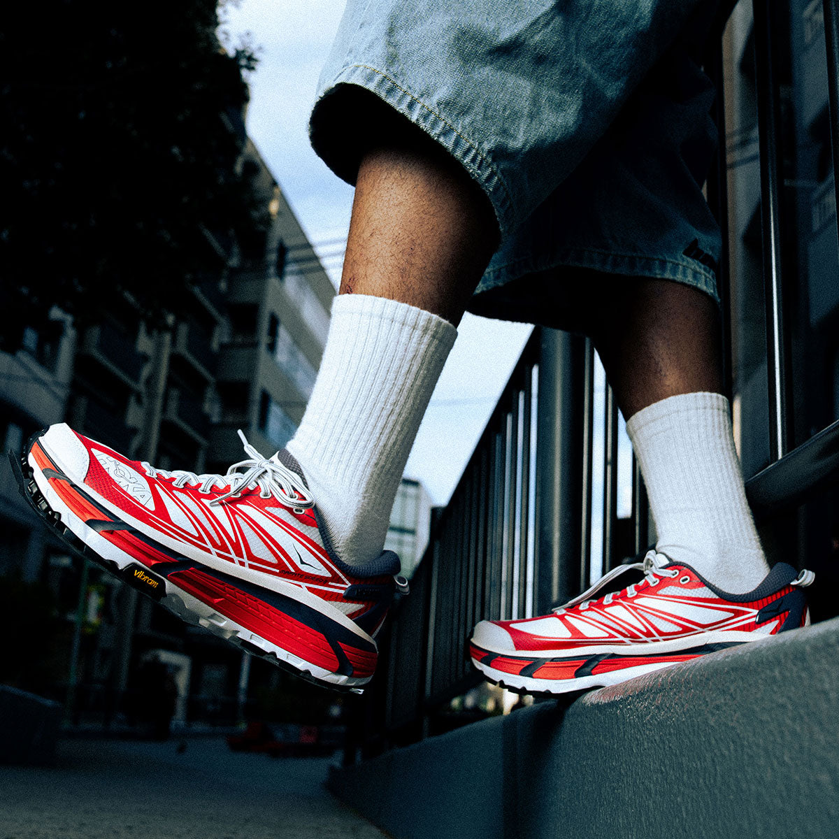 HOKA - MAFATE SPEED 2 CERISE/WHITE 【1126851-CRSW】