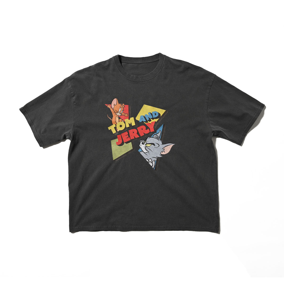 TOM and JERRY - VINTAGE TEE SUMI BLACK 【WNTJ-ST02】