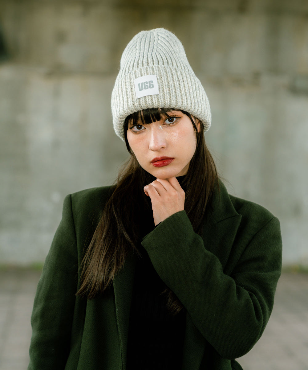 UGG - U CHUNKY RIB BEANIE 【20061-LGRY】