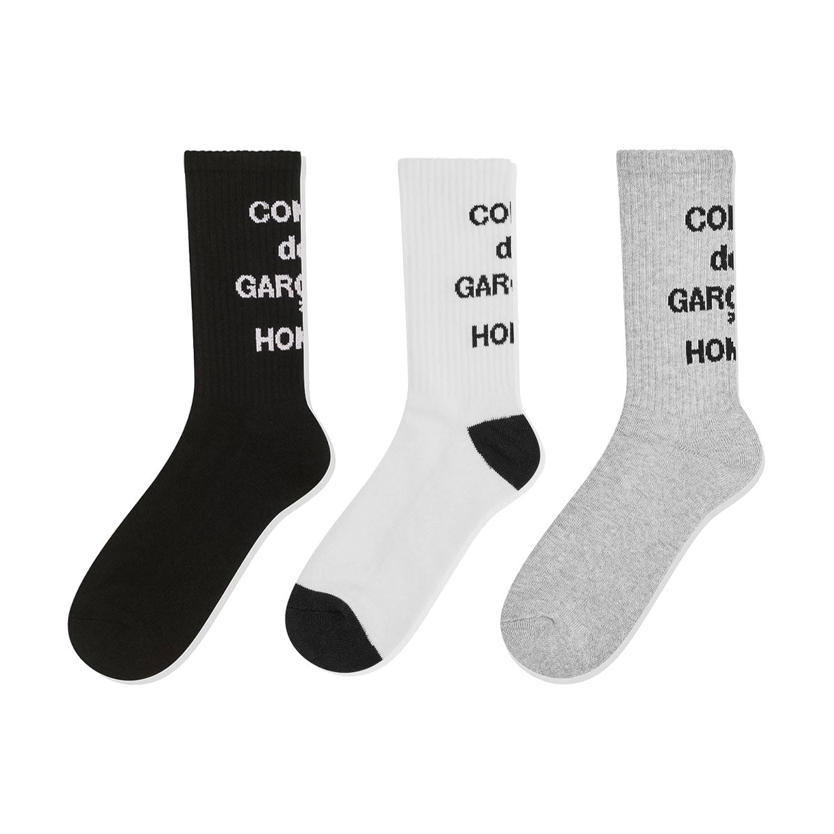 COMME des GARCONS HOMME - COTTON PILLED SOCKS 【HO-K501-051】