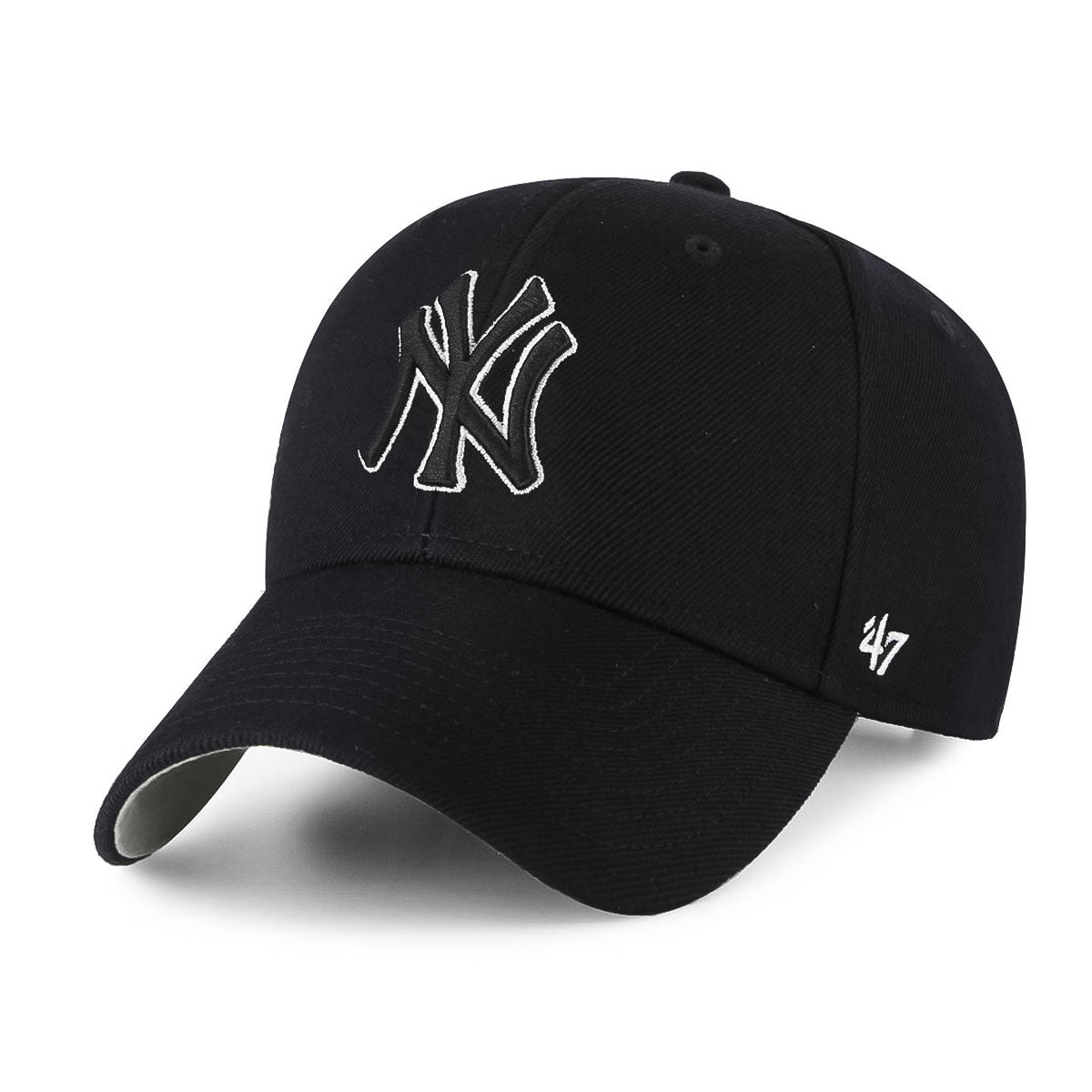 ’47 BRAND New York Yankees - MVP BLACK 【14751296 47A B-MVP17WBV-BKA】