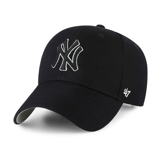 ’47 BRAND New York Yankees - MVP BLACK 【14751296 47A B-MVP17WBV-BKA】