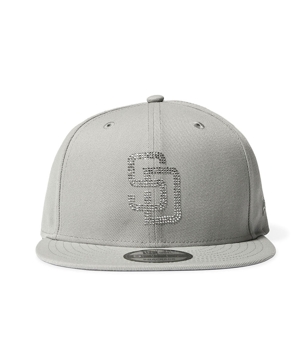 NEW ERA - SAN DIEGO PADRES CO RHINESTONE 9FIFTY DARK GRAY【15063034】
