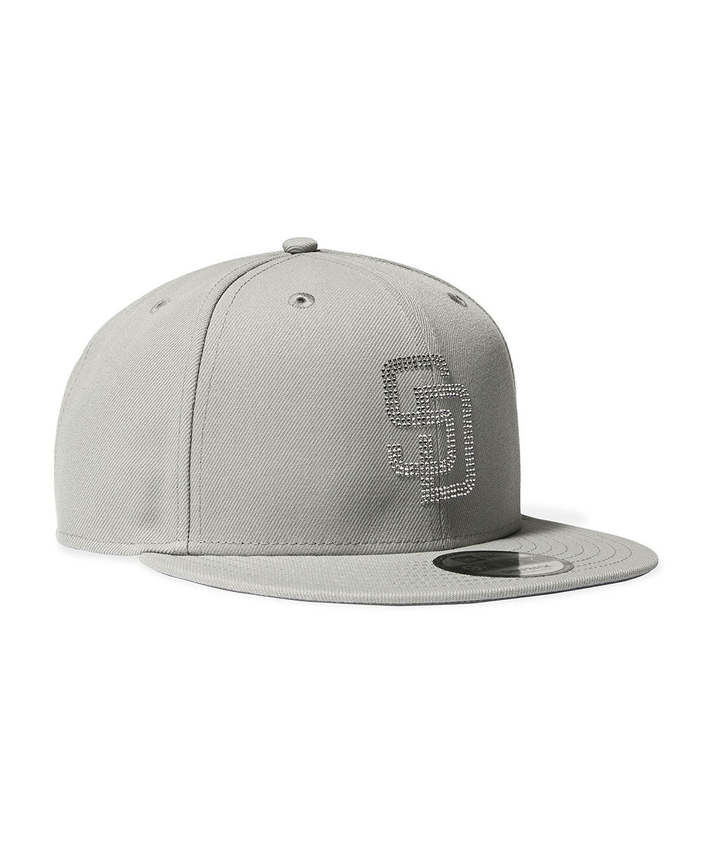 NEW ERA - SAN DIEGO PADRES CO RHINESTONE 9FIFTY DARK GRAY【15063034】