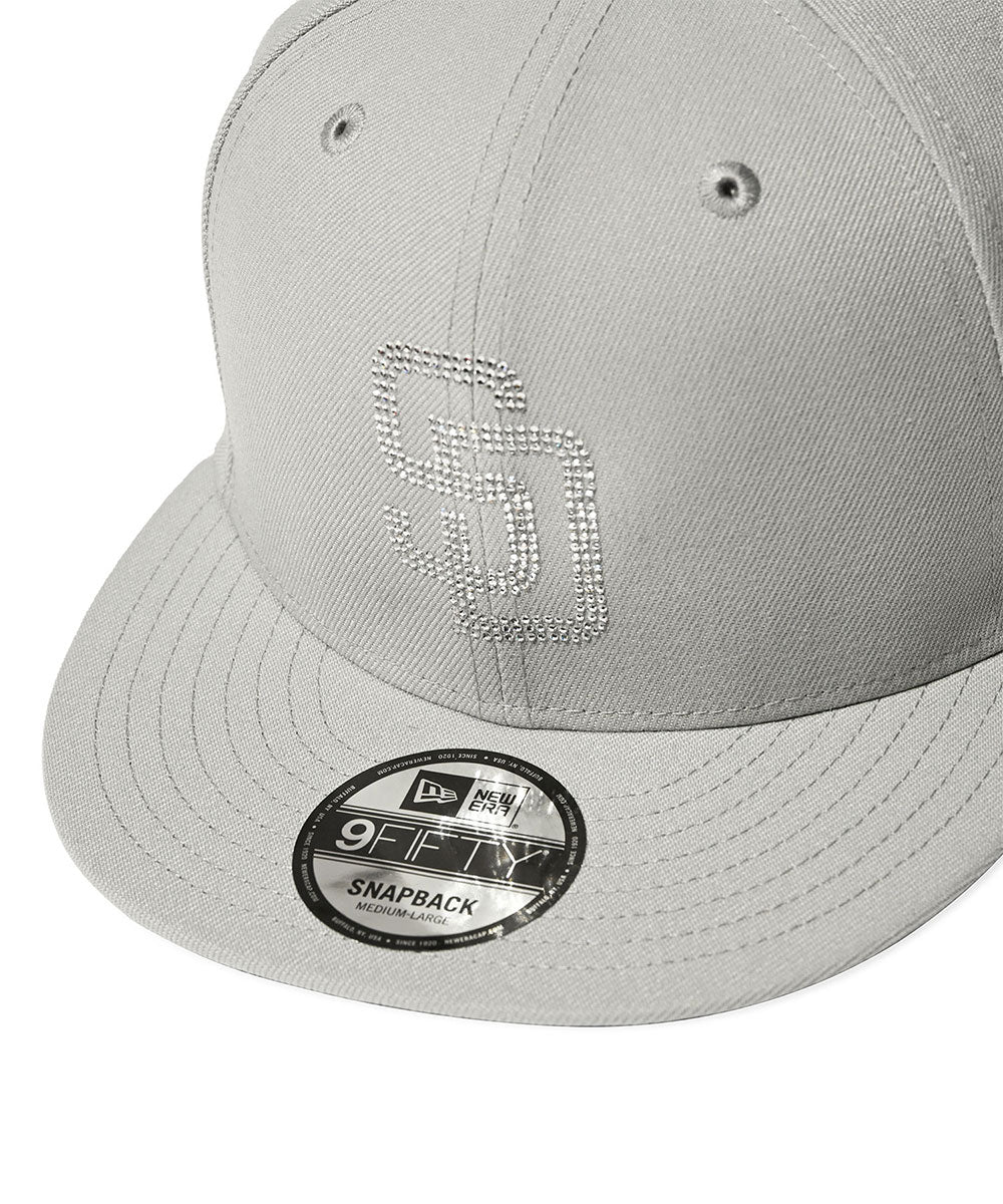 NEW ERA - SAN DIEGO PADRES CO RHINESTONE 9FIFTY DARK GRAY【15063034】