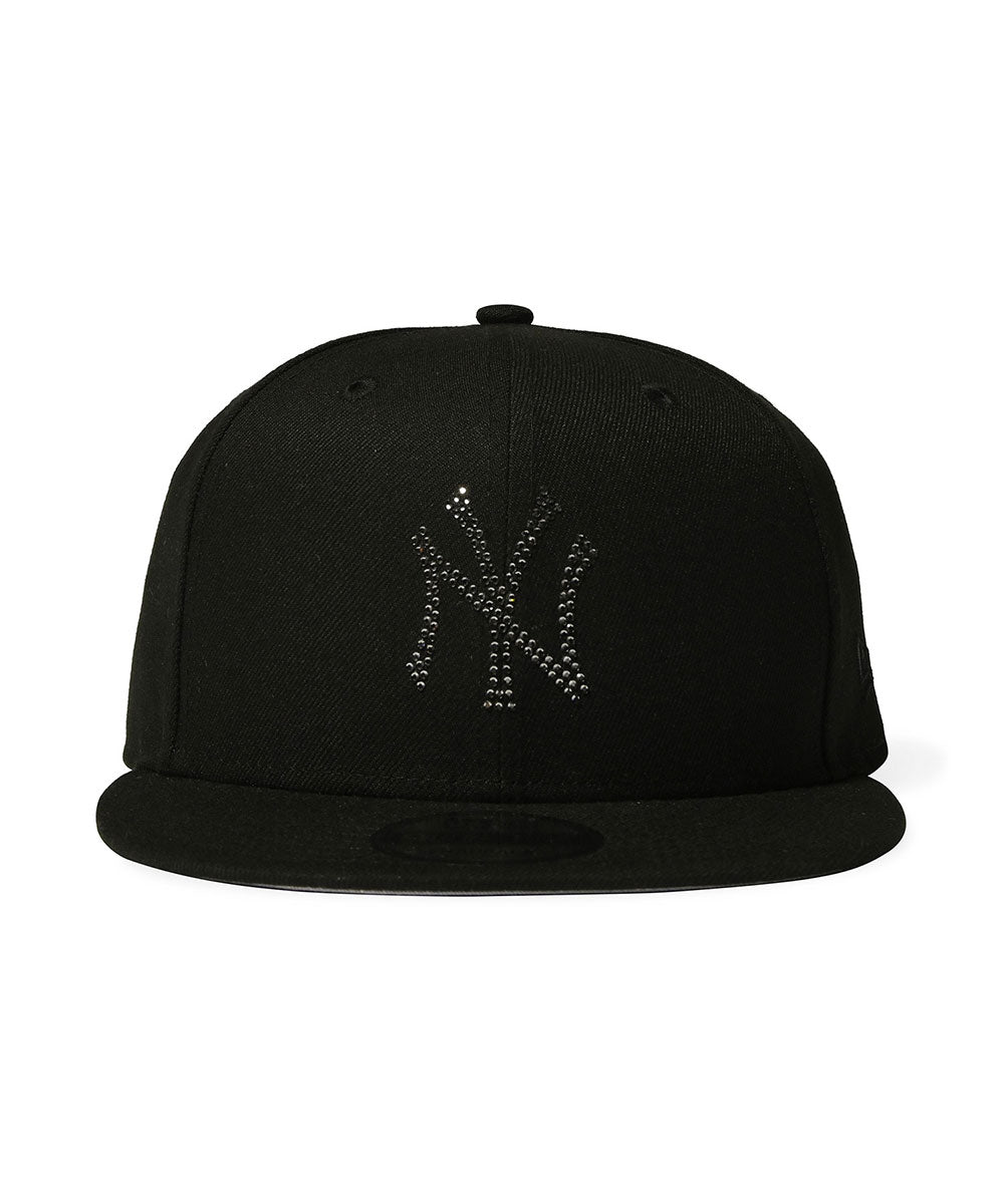 NEW ERA - NEW YORK YANKEES CO RHINESTONE 9FIFTY BLACK【15063035】