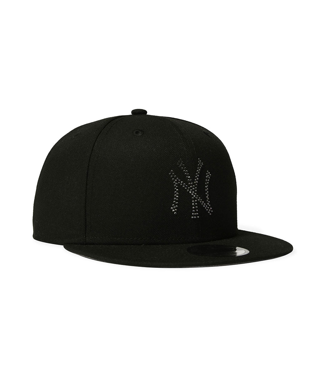 NEW ERA - NEW YORK YANKEES CO RHINESTONE 9FIFTY BLACK【15063035】