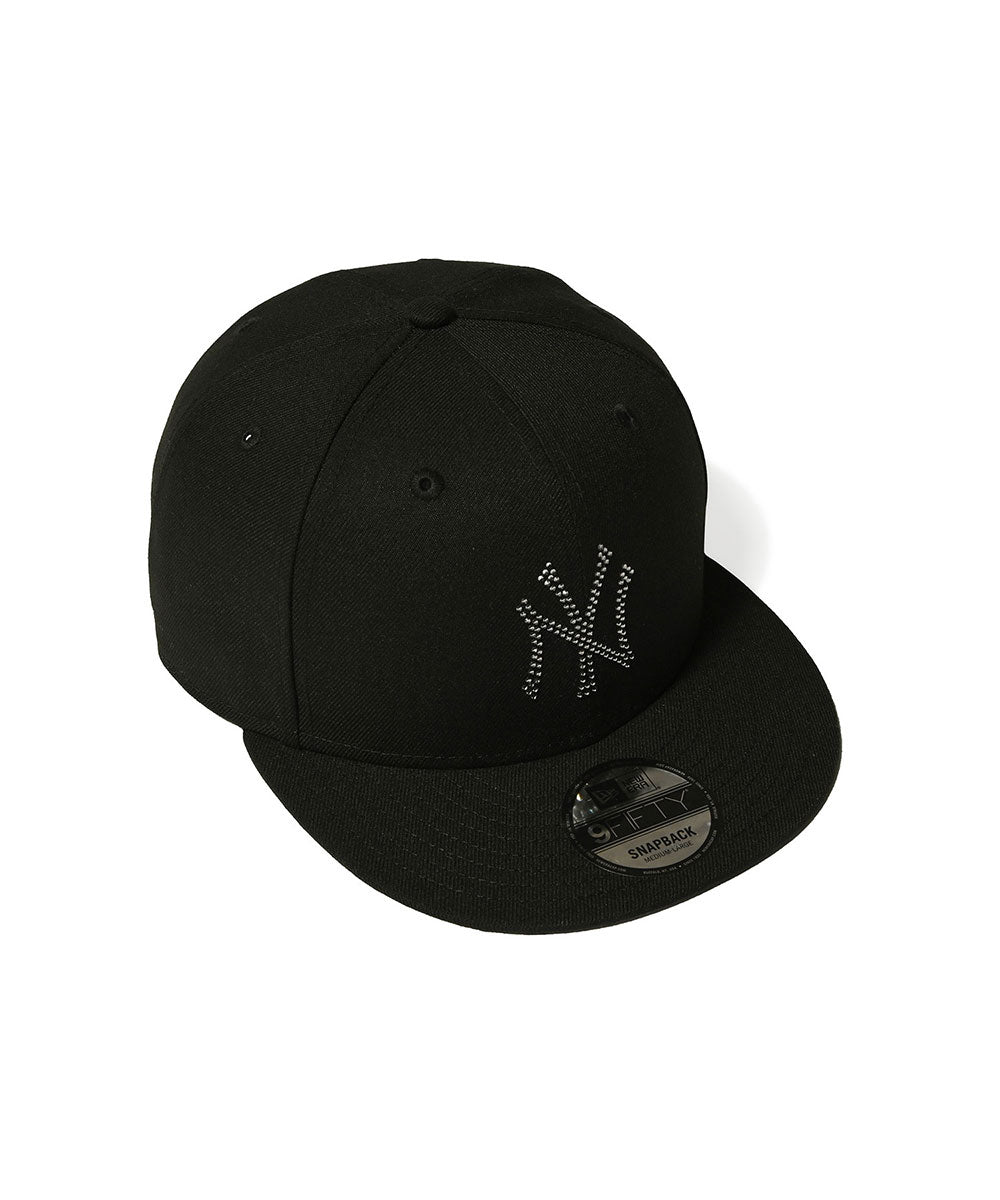 NEW ERA - NEW YORK YANKEES CO RHINESTONE 9FIFTY BLACK【15063035】