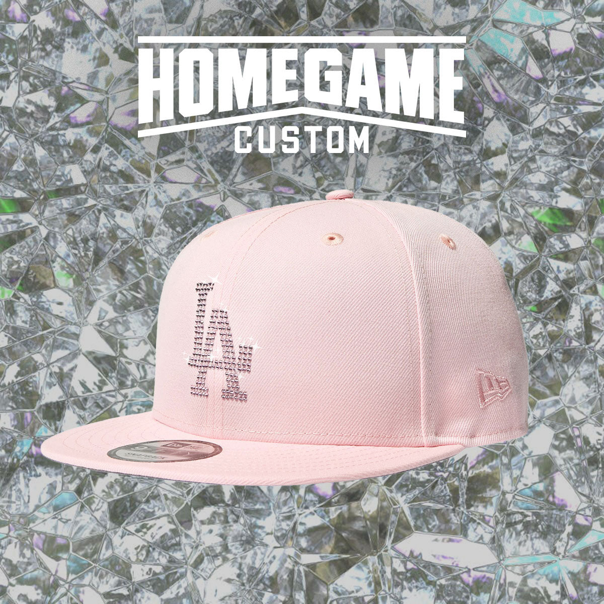 NEW ERA - LOS ANGELES DODGERS CO RHINESTONE 9FIFTY PINK【15063036】