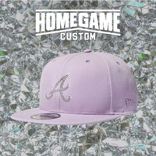 NEW ERA - ATLANTS BRAVES CO RHINESTONE 9FIFTY PURPLE【15063037】