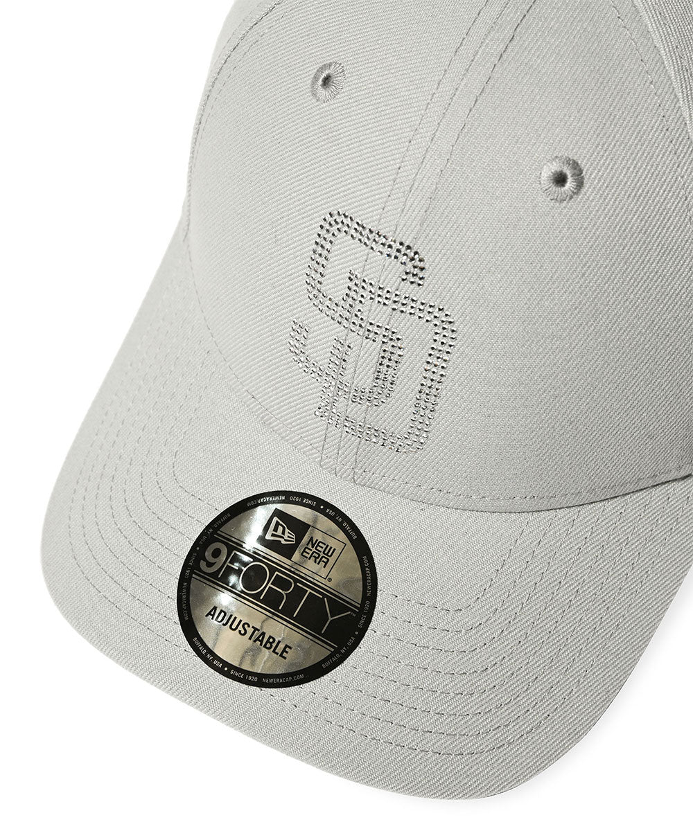 NEW ERA - SAN DIEGO PADRES CO RHINESTONE 9FORTY CS DARK GRAY【15063053】